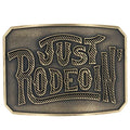 Dale Brisby Just Rodeoin' Attitude Belt Buckle