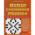 Bible Crossword Puzzles Volume 4: 50 Newspaper style Bible crosswords with almost all the clues straight from the Bible