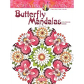 Creative Haven Butterfly Mandalas Coloring Book