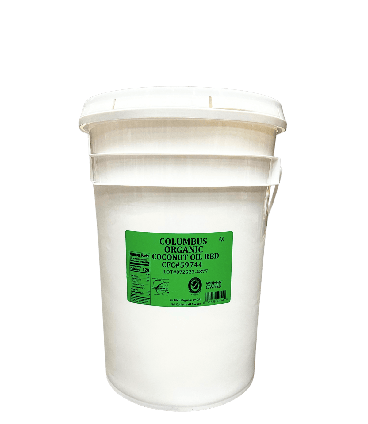 Coconut Oil, Organic, RBD