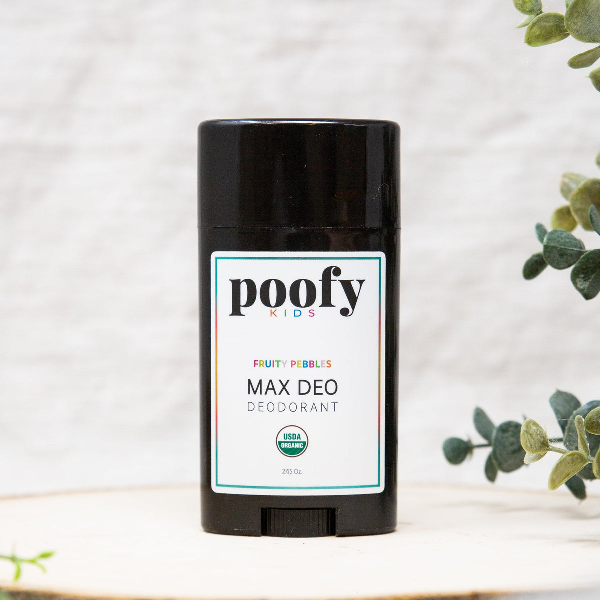 Max Deo Fruity Pebbles Kids Deodorant Organic