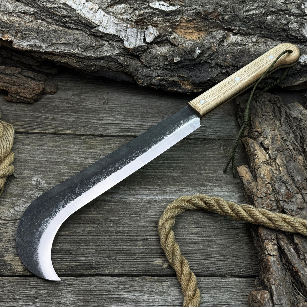 Hand-Forged Bushcraft Knife, 27 cm (10.6 inches)