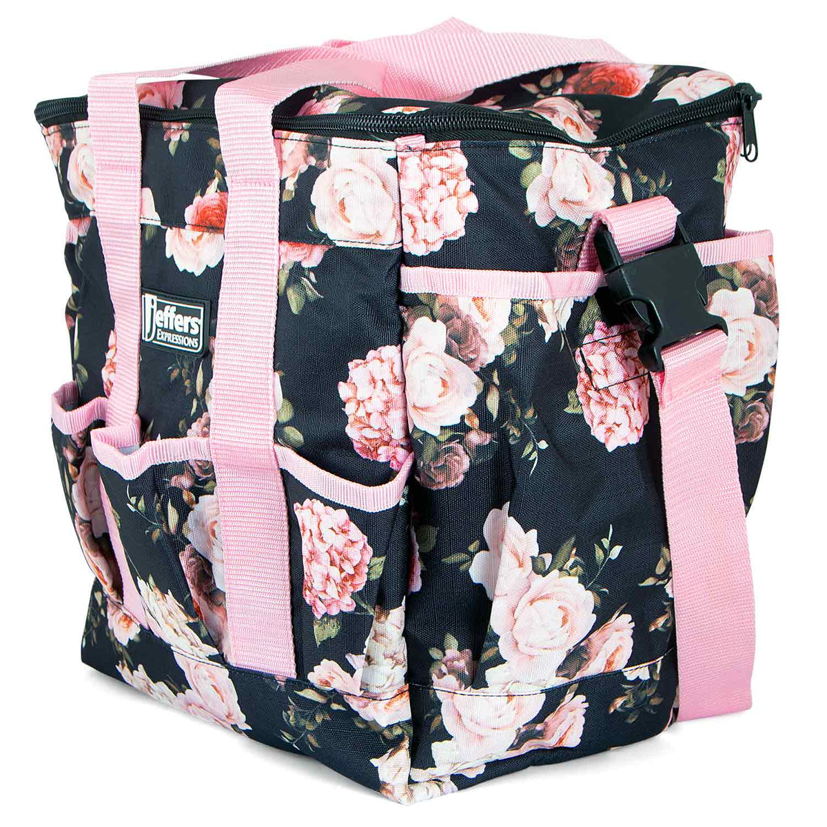 Jeffers Expression Deluxe Horse Grooming Bag with Adjustable Strap