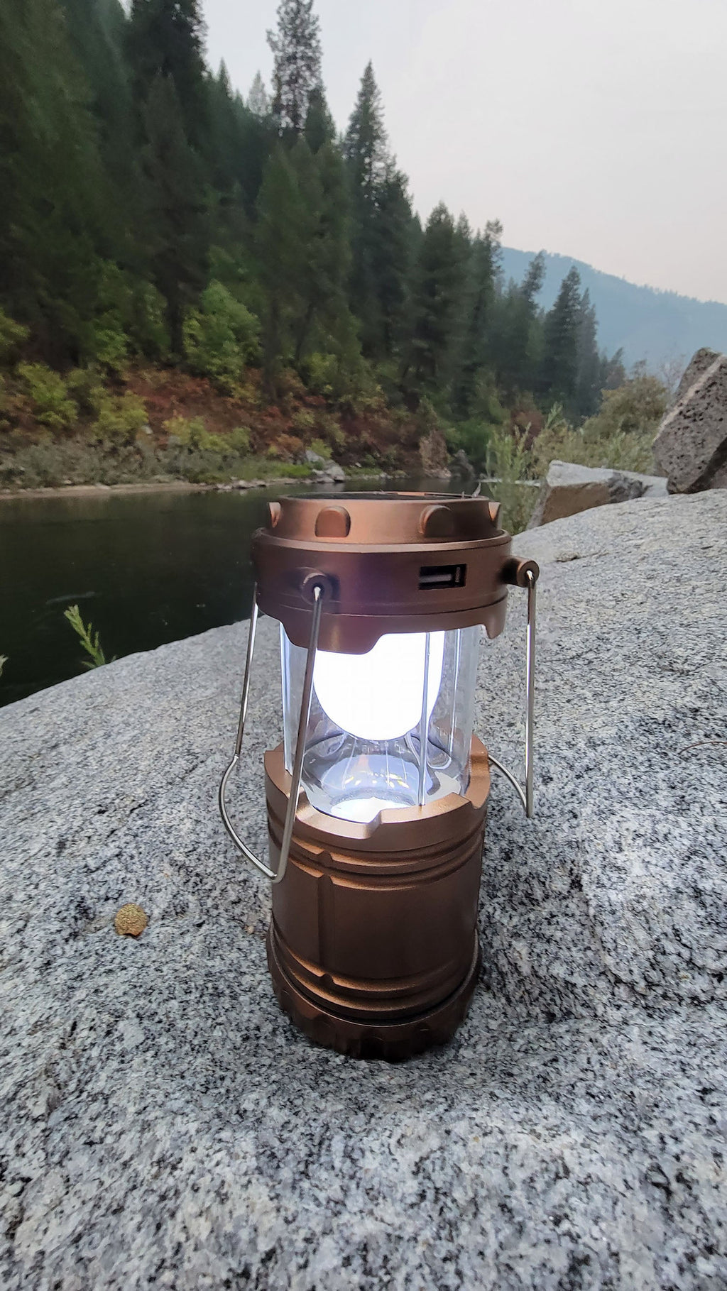 Collapsible Solar Lantern | Rechargeable LED Camping Light