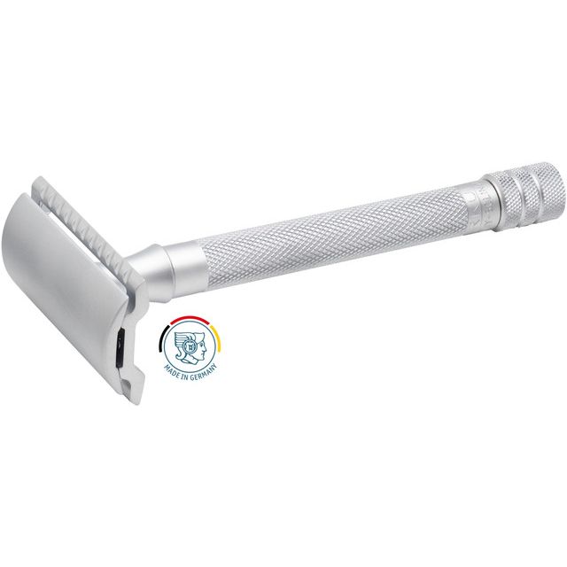 Merkur 22C Matte Finish HD Long Handle Double Edge Safety Razor [22 002]