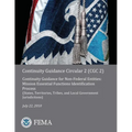 Continuity Guidance Circular 2 (CGC 2): Continuity Guidance for Non-Federal Entities: Mission Essential Functions Identification Process (States, Terr