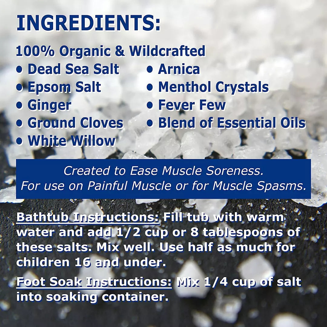 20 - Dr. Cole's Muscle Ease Soaking Salts