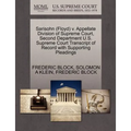 Sarisohn (Floyd) V. Appellate Division of Supreme Court, Second Department U.S. Supreme Court Transcript of Record with Supporting Pleadings