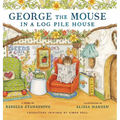 George the Mouse in a Log Pile House