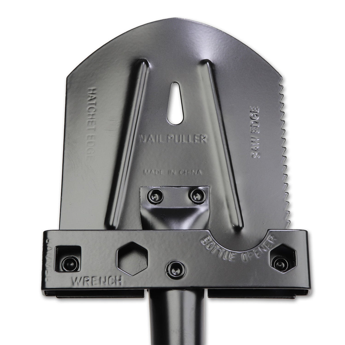 Compact Multi-Function Survival Shovel | Folding Tool with Compass & Survival Kit