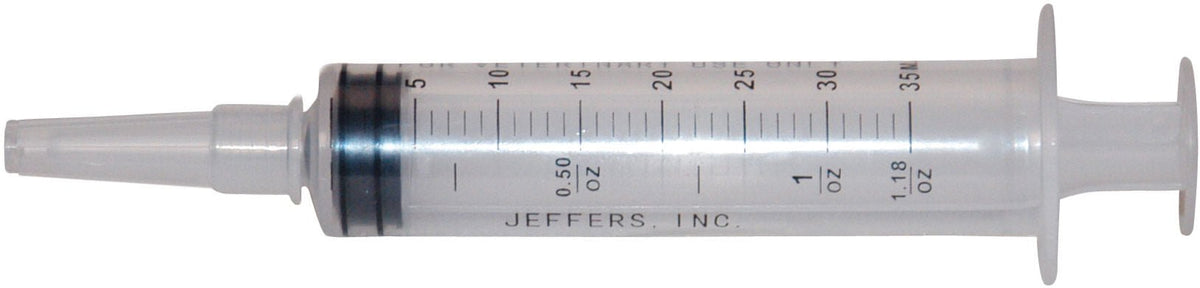 Jeffers Syringe with Catheter Tip