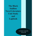 The Black Stallion Novel Literature Unit Study and Lapbook