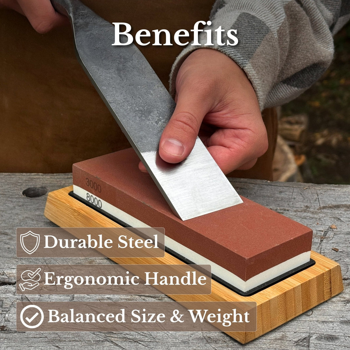 Timber Slick Chisel for Woodworking – 20 to 100 mm (0.8–3.9 Inches)