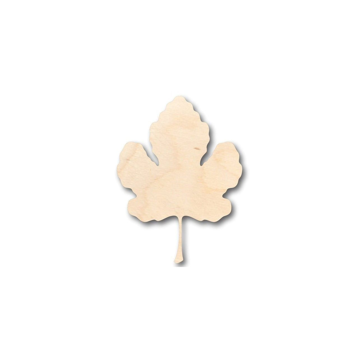 Unfinished Wood Fig Leaf Shape - Fall - Fruit - Craft - up to 46" DIY