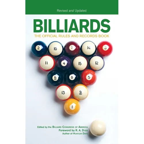 Billiards, Revised and Updated: The Official Rules and Records Book