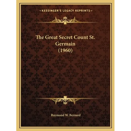 The Great Secret Count St. Germain (1960)
