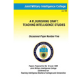 A Flouring Craft: Teaching Intelligence Studies